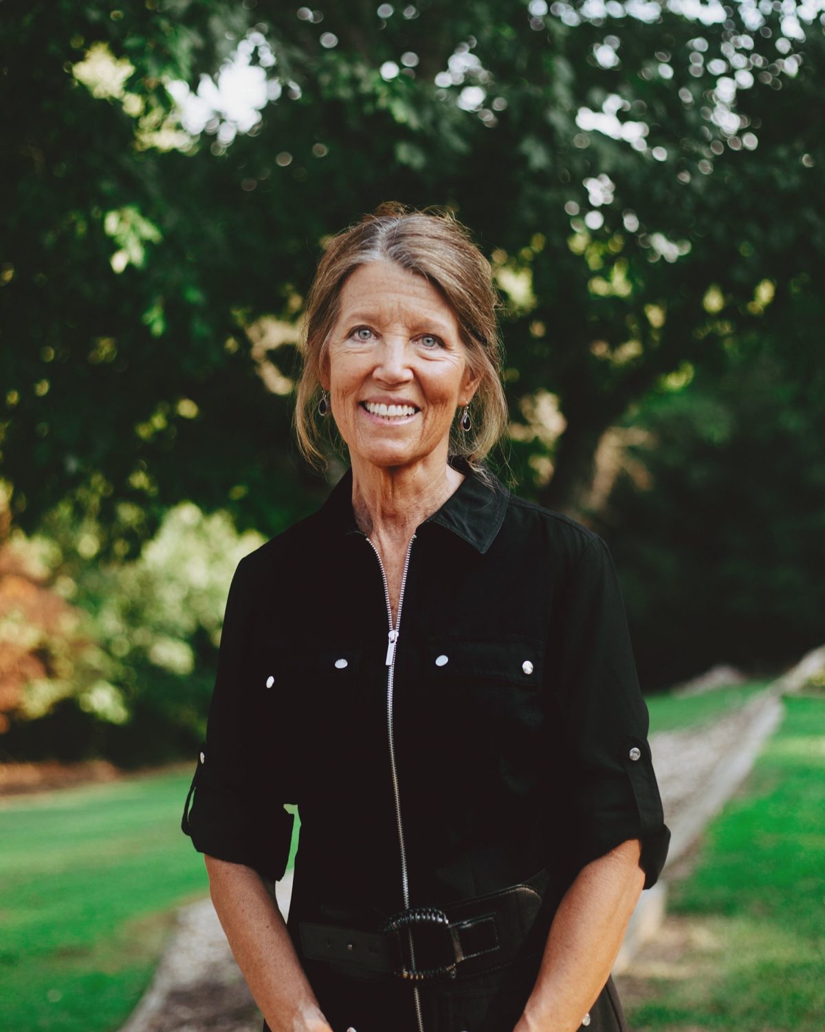 Portrait of Karen Murray outdoors